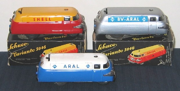 Schuco Varianto 3046 Shell & Aral bus